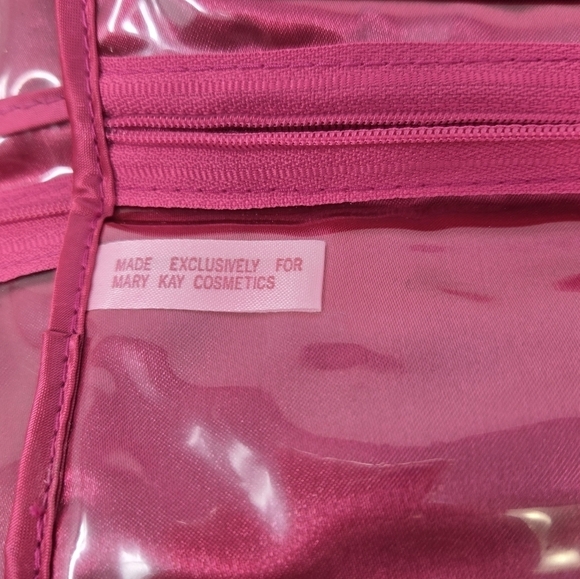 JEWELRY TRAVEL POUCH CASE LOT OF 4 GORJANA MARY KAY MILA PAOLI RED PINK STORAGE - Picture 12 of 16